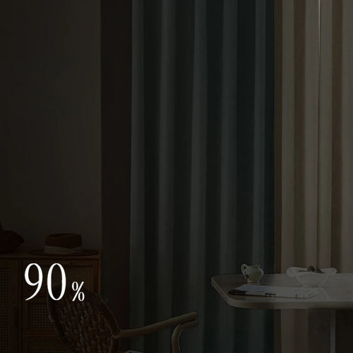 Rideau occultant plissé style moderne pour salon chambre