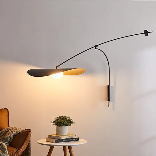 Applique murale moderne réglable à LED bras Long
