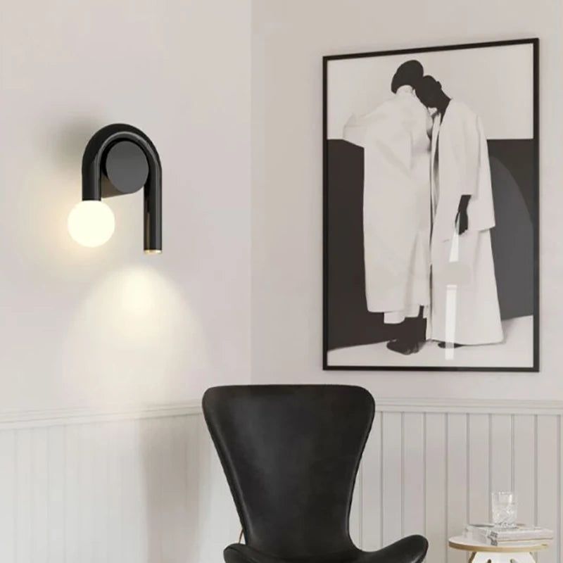 applique murale moderne en verre luminaire décoratif d'intérieur 3000k - vue 4 sur 11