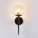 applique murale led modernes nordiques boule de verre décoration artistique
