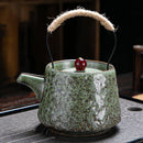 Service à thé japonais rétro kungfu en porcelaine
