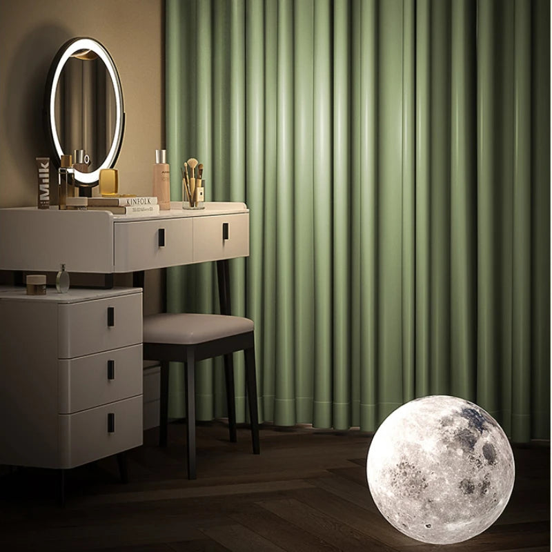 Rideau occultant épais style moderne minimaliste salon chambre