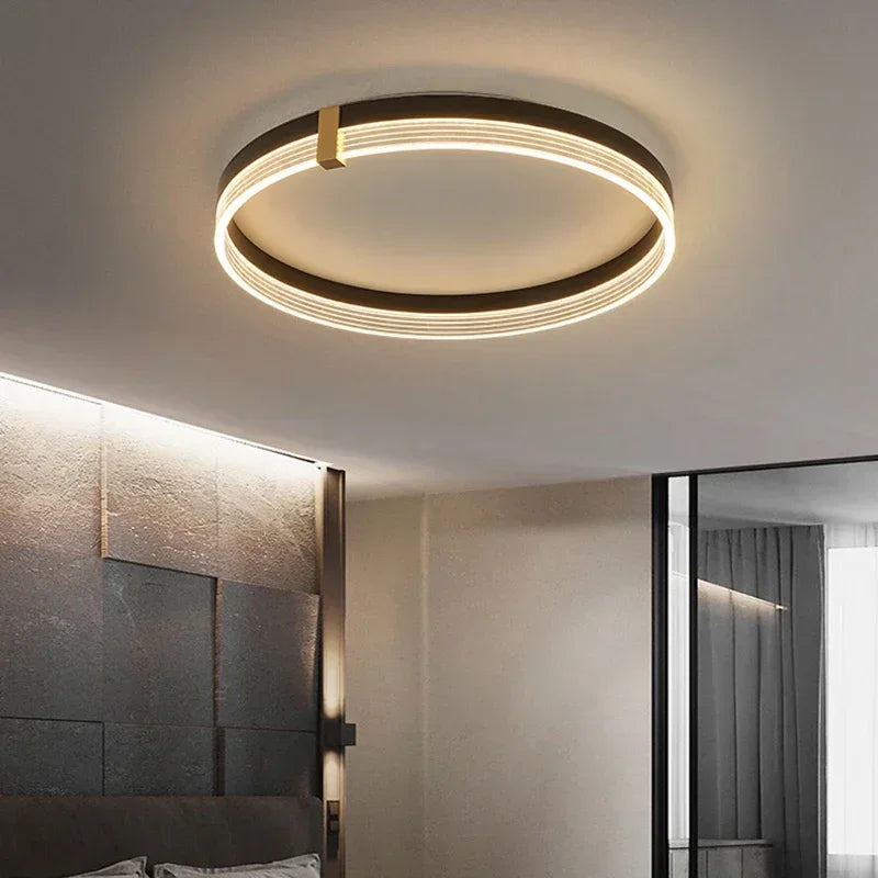 lustre moderne à leds pour intérieur décoration maison - vue 3 sur 21