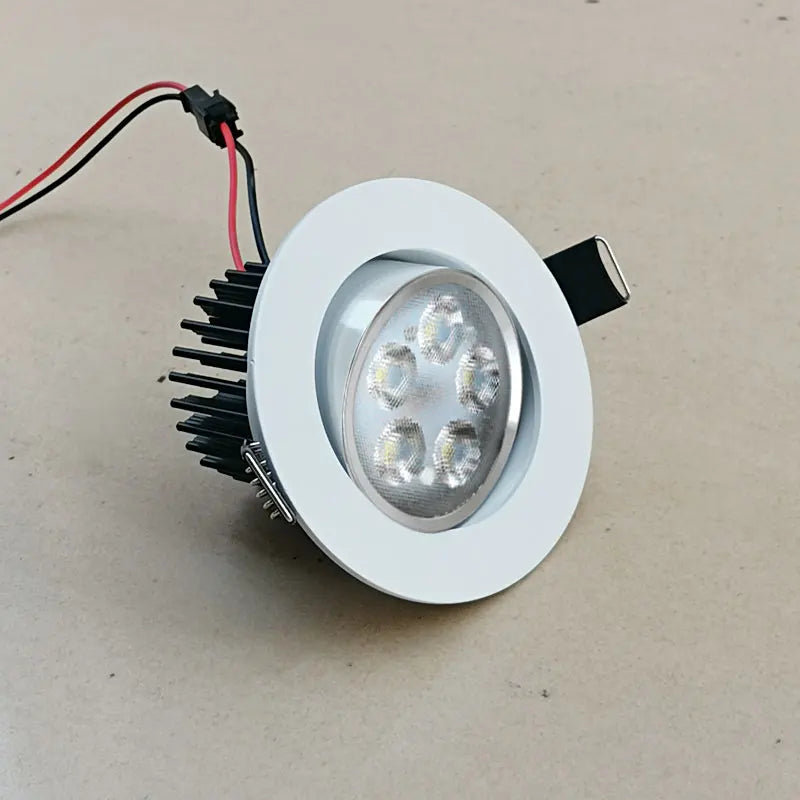 spot encastré carré mini led pour éclairage intérieur - vue 4 sur 6
