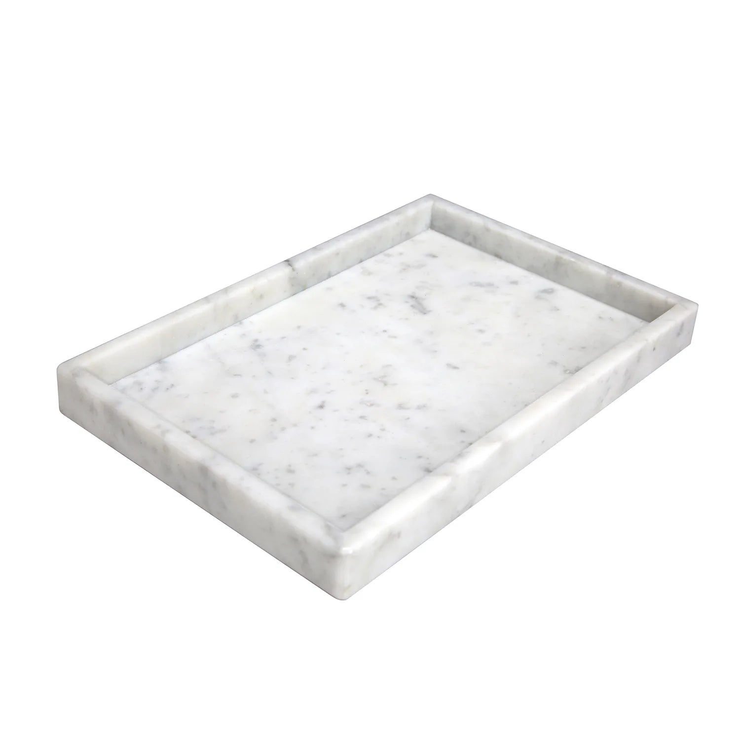 boîte de rangement en travertin et marbre naturel luxe - vue 15 sur 18