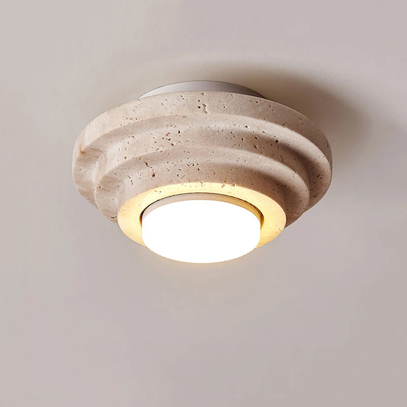 Plafonnier décorative en marbre naturel