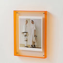 cadre photo acrylique style ins décoration murale table transparente