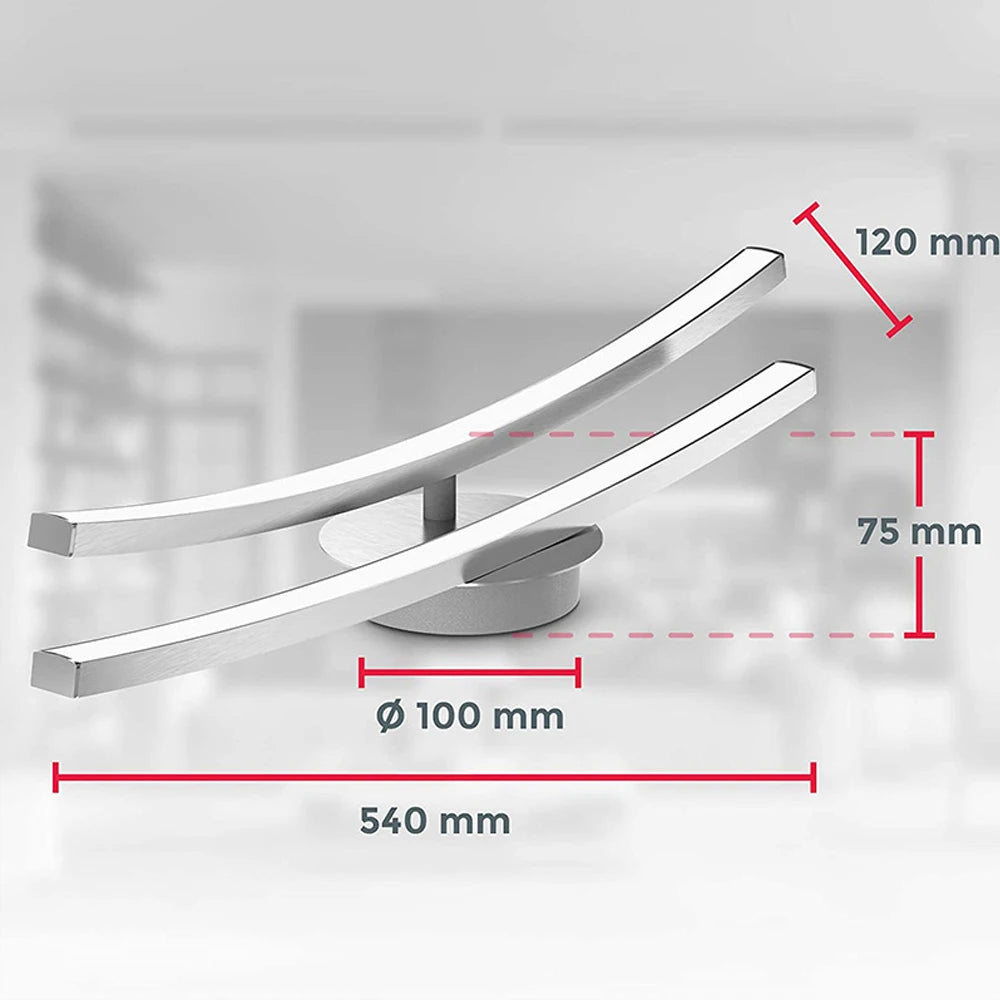 lustre moderne et créatif incurvé - vue 5 sur 11