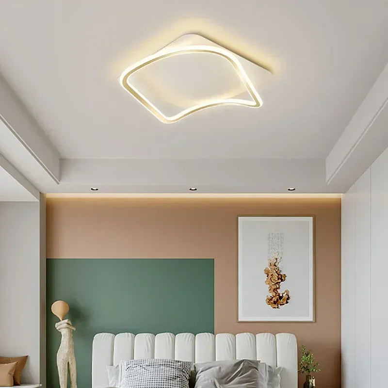 plafonnier moderne à leds pour décoration intérieure élégante et lumineuse - vue 7 sur 12
