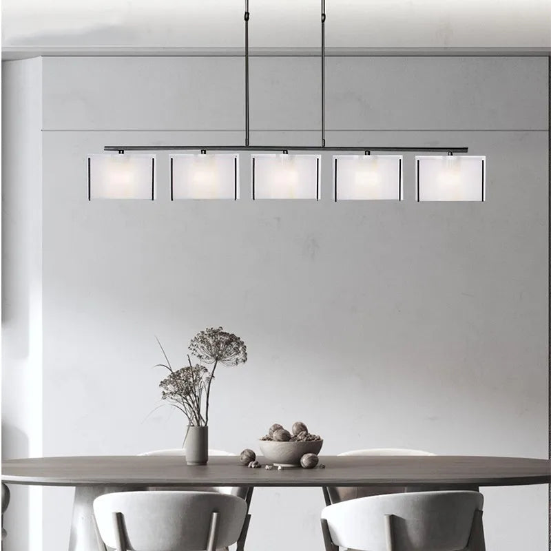 lustre post-moderne minimal pour restaurant bar nordique - vue 5 sur 7