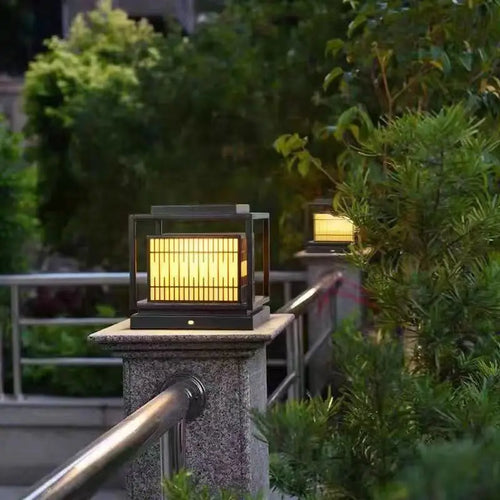lampe solaire extérieure à led avec télécommande et intensité variable