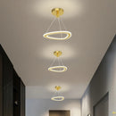 lustre nordique simple pour balcon bar restaurant led