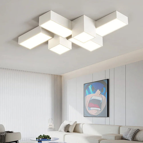 Plafonnier Led carré minimaliste moderne