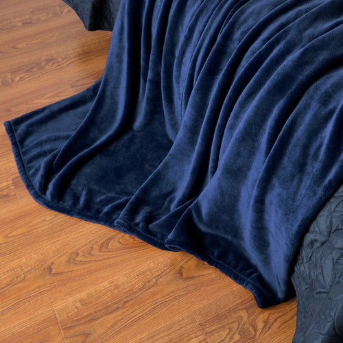 Plaid polaire flanelle douce fausse fourrure salon chambre