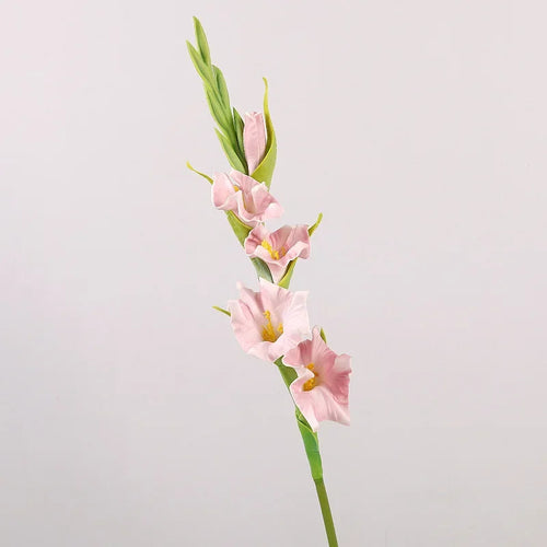 fleurs artificielles glaïeuls pour décoration de fête et bureau