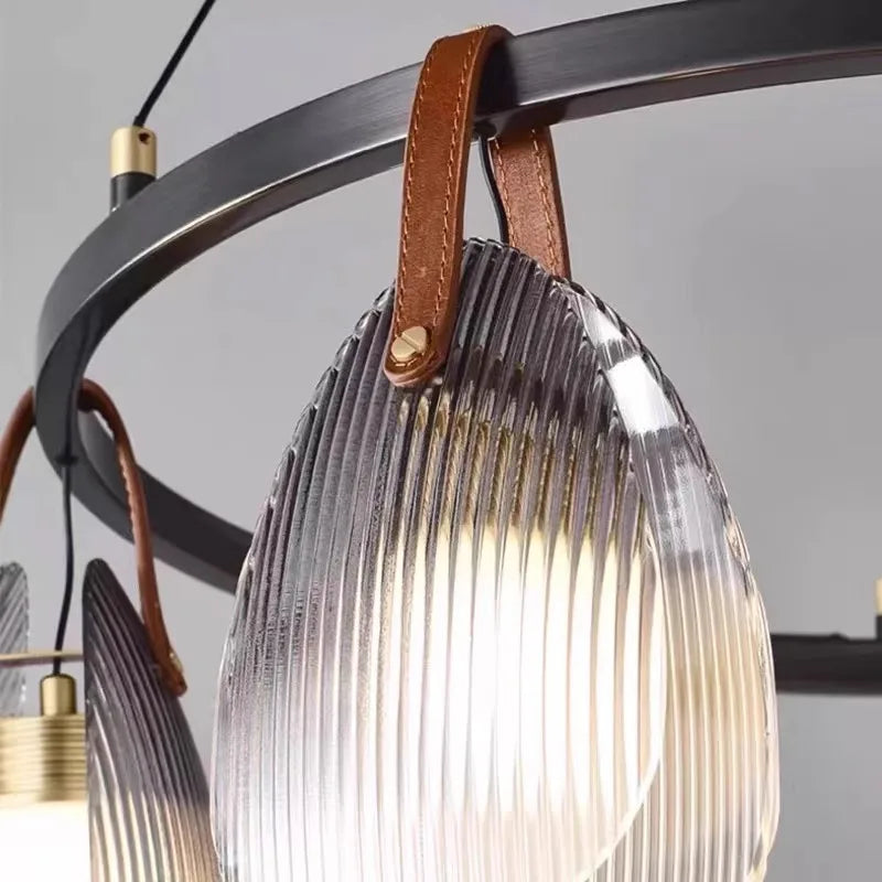 Lustre design led suspendues moderne décoratif intérieur