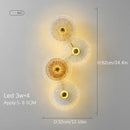 lampe led ronde en verre au design nordique moderne
