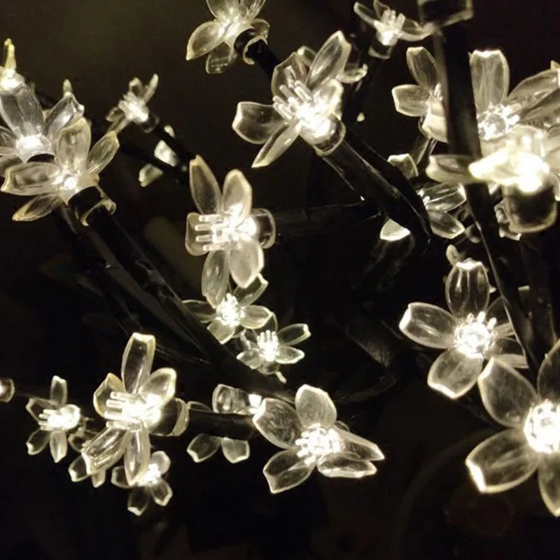 Veilleuses LED Cerisier Fleur Arbre Lampe Bureau Maison Chambre Décor - vue 5 sur 7
