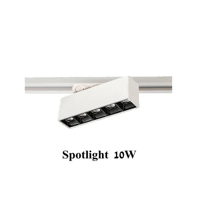plafonnier cree led rail éclairage pour magasins et intérieurs modernes