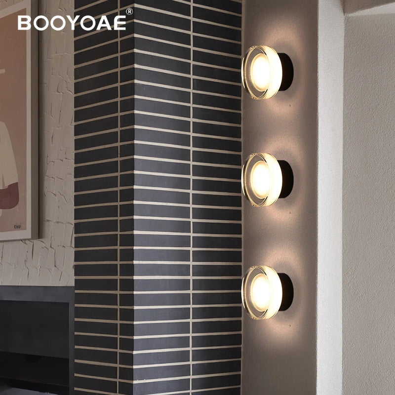 Applique murale salon applique murale pour la décoration de la maison éclairage moderne acrylique LED couloir chambre chevet luminaire appliques murales - vue 3 sur 14