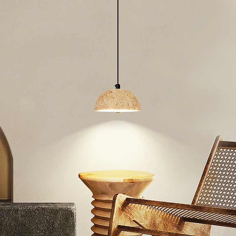 suspension wabi sabi trois têtes design minimaliste européen pour restaurants