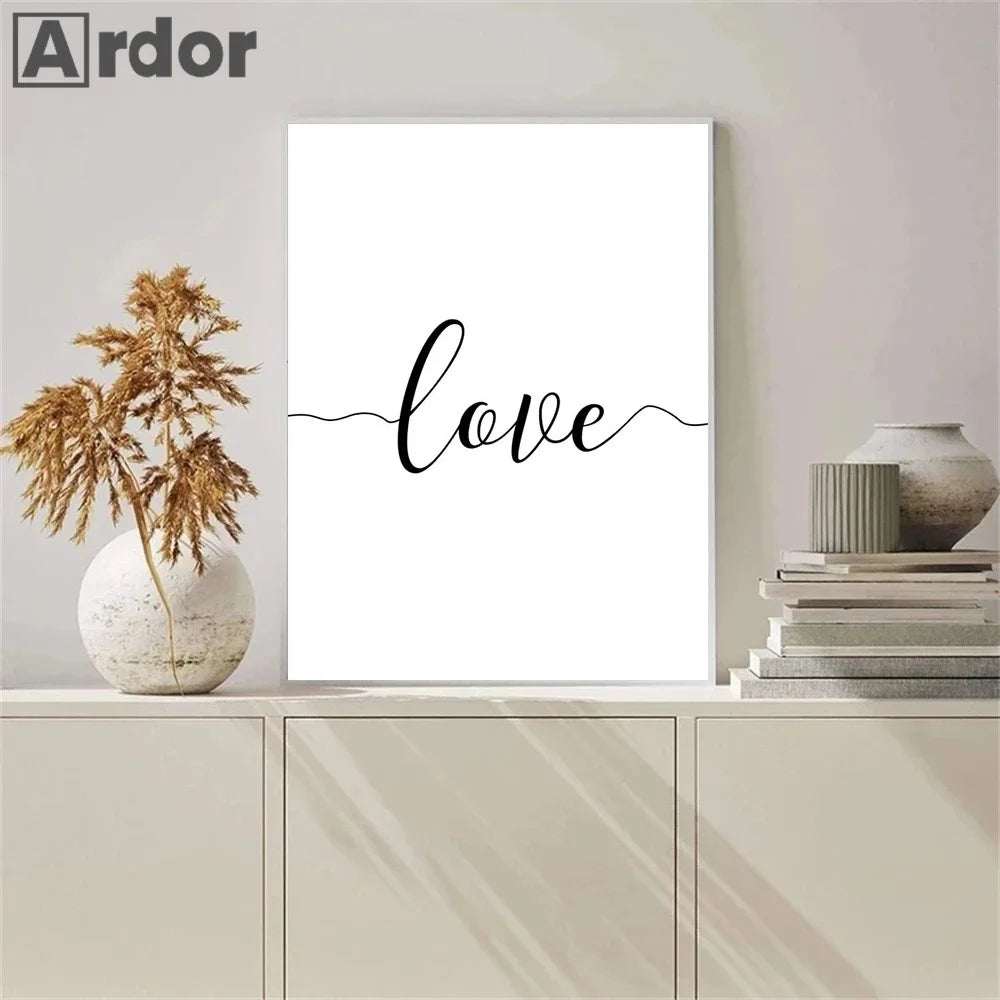 citations de motivation nordiques pour décoration murale moderne - vue 6 sur 7
