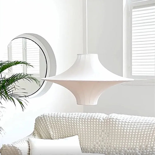 Suspension Led en soie Wabi Sabi