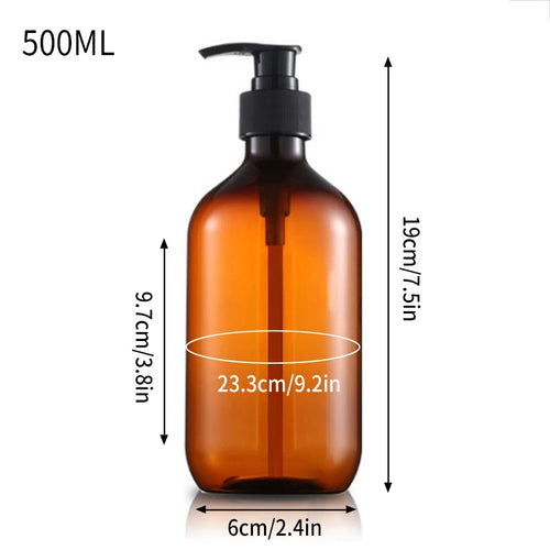 flacon pompe rechargeable pour shampoing et gel douche