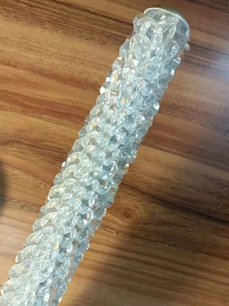 lustre en cristal de luxe pour intérieur moderne et élégant - vue 3 sur 7