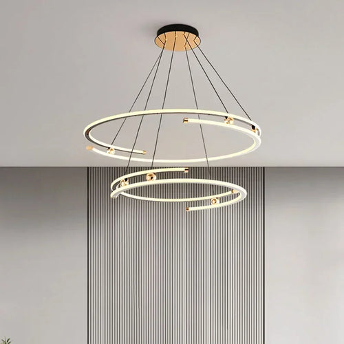 suspension led moderne pour décoration intérieure élégante