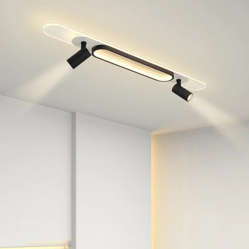 Plafonnier LED moderne pour salon couloir vestiaire allée plafonnier avec projecteur lustres décor luminaire