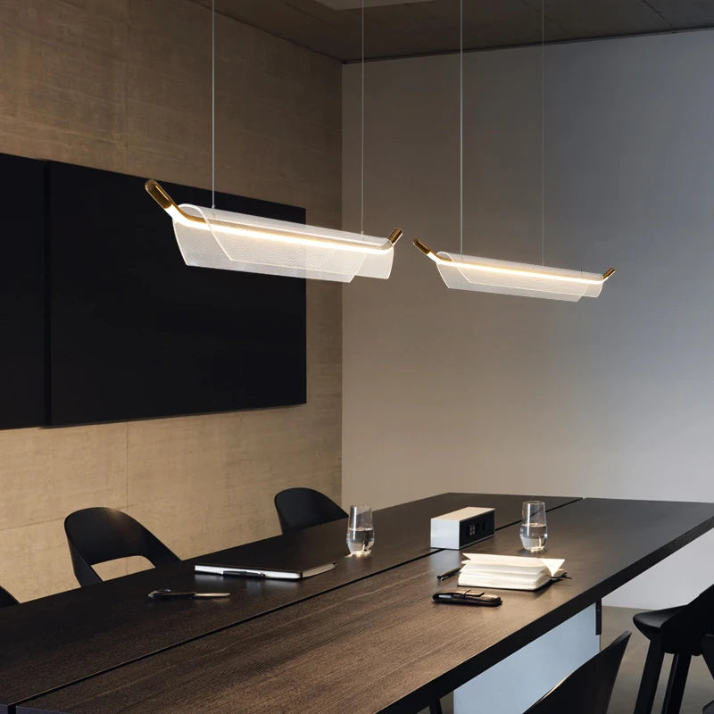 suspension design minimaliste pour restaurant bar moderne - vue 6 sur 18