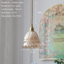 lustre minimaliste moderne en verre pour éclairage intérieur