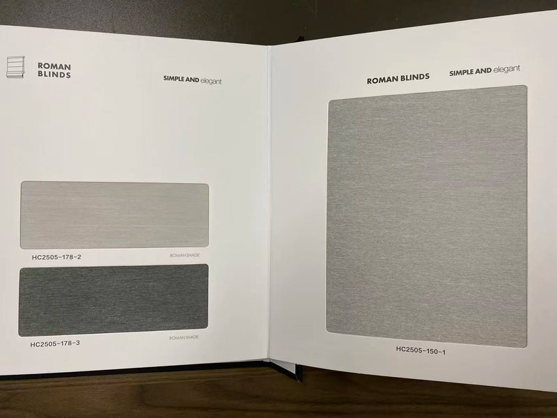 Store romain occultant moderne à ressort pour fenêtres