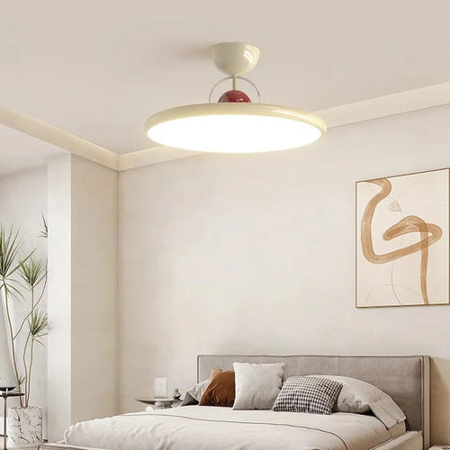 plafonnier Moderne volants soucoupe créative colorée rouge vert Beige cuisine salle à manger éclairage Suspension