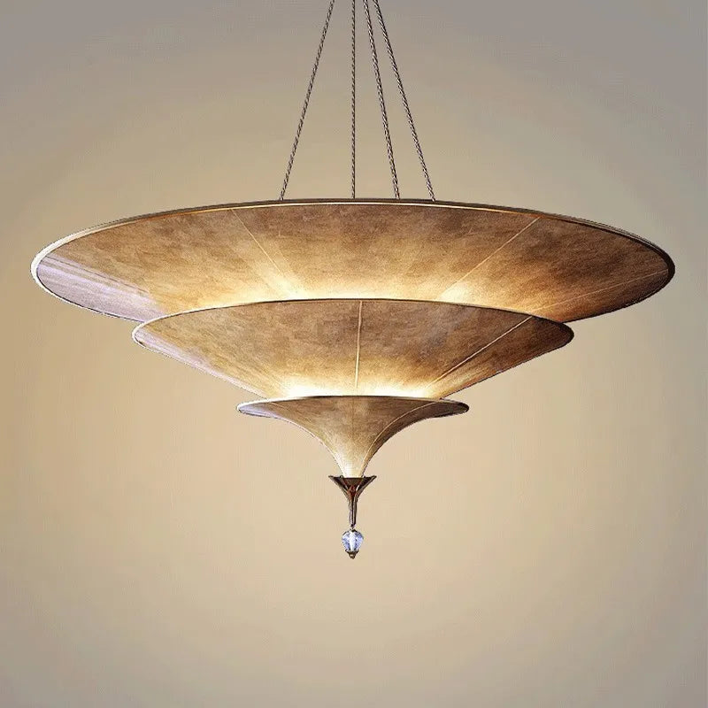 Lustre d'ambiance bouddhiste d'asie du sud-est - vue 4 sur 9