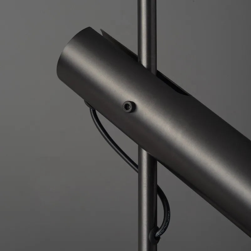 lustre haut de gamme rotatif avec projecteur d'ambiance réglable - vue 6 sur 9