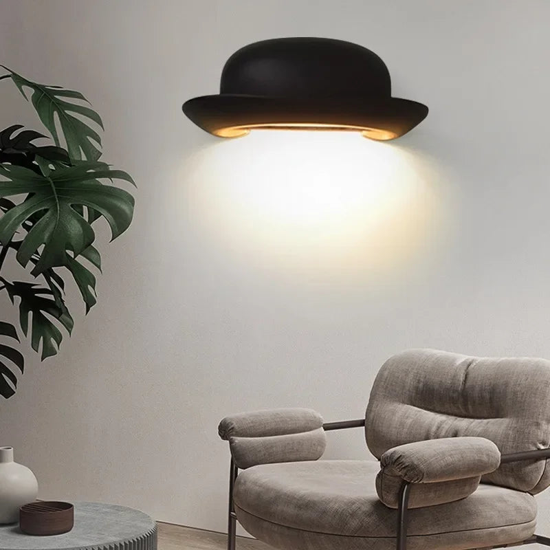 Applique murale LED étanches avec chapeau - vue 4 sur 8