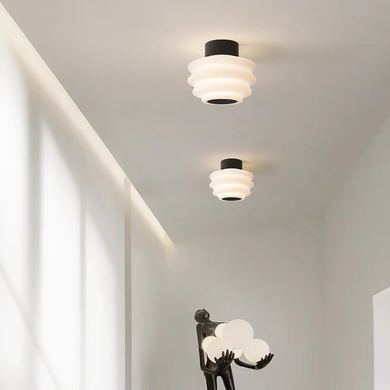 lustre nordique créatif à tête unique moderne - vue 3 sur 12
