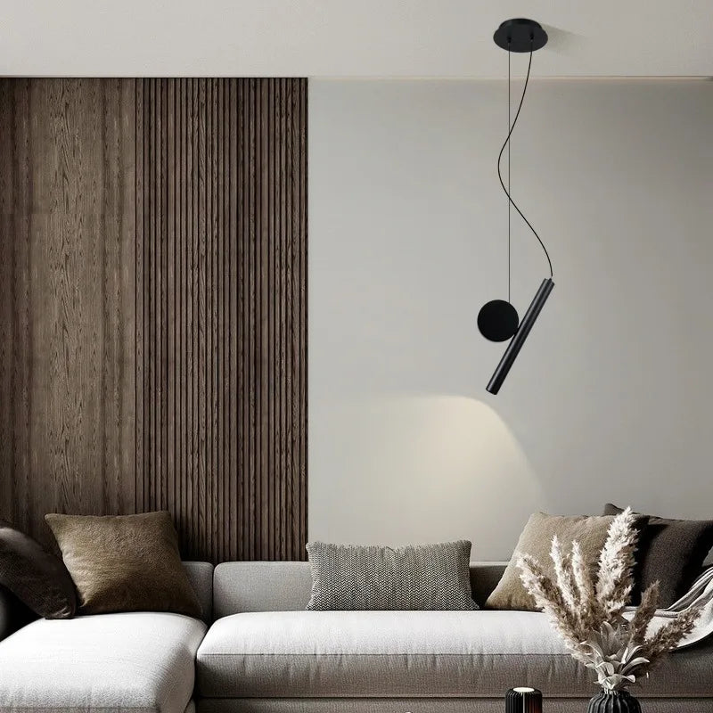 Suspension LED moderne câble réglable pour chevet salon allée étude Lustre intérieur décor à la maison luminaire Lustre - vue 5 sur 8