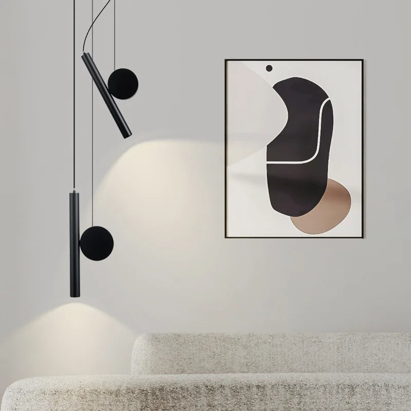 Suspension LED moderne câble réglable pour chevet salon allée étude Lustre intérieur décor à la maison luminaire Lustre - vue 4 sur 8
