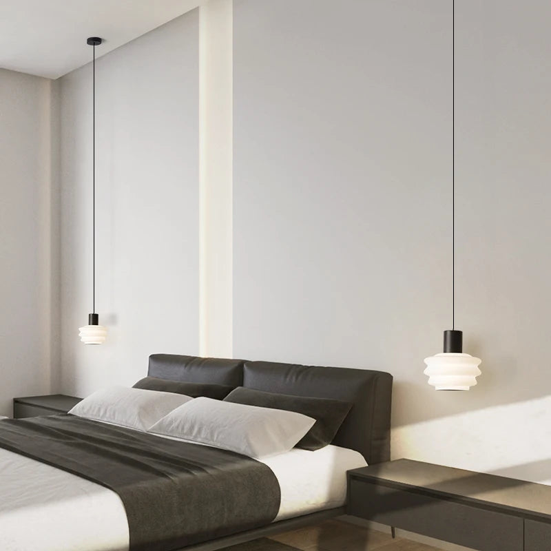 lustre nordique créatif à tête unique moderne - vue 5 sur 12