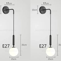 applique murale led moderne simple style nordique décoratif luxe