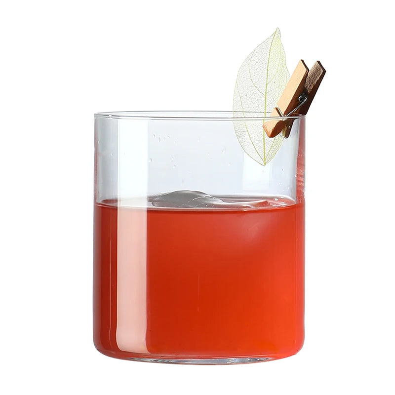 Lot 4 verres whisky fins design moderne 350ml