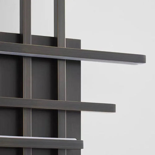 applique murale led minimaliste en laiton