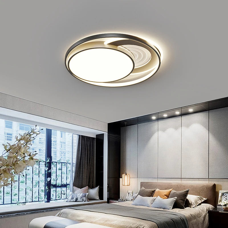Plafonniers LED Simple Ambiance Moderne Créatifs - vue 6 sur 14