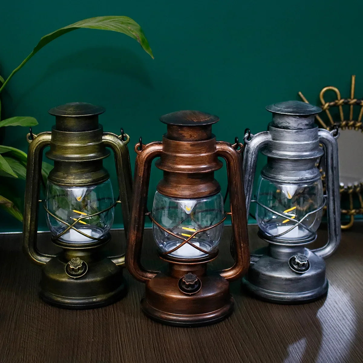 lampe de camping étanche rétro pour tente et ambiance extérieure - vue 4 sur 8