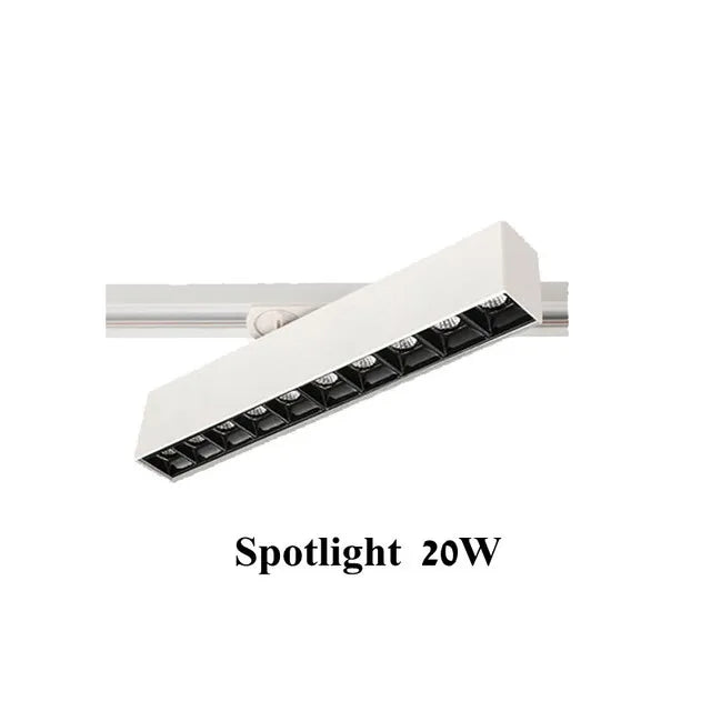 plafonnier cree led rail éclairage pour magasins et intérieurs modernes