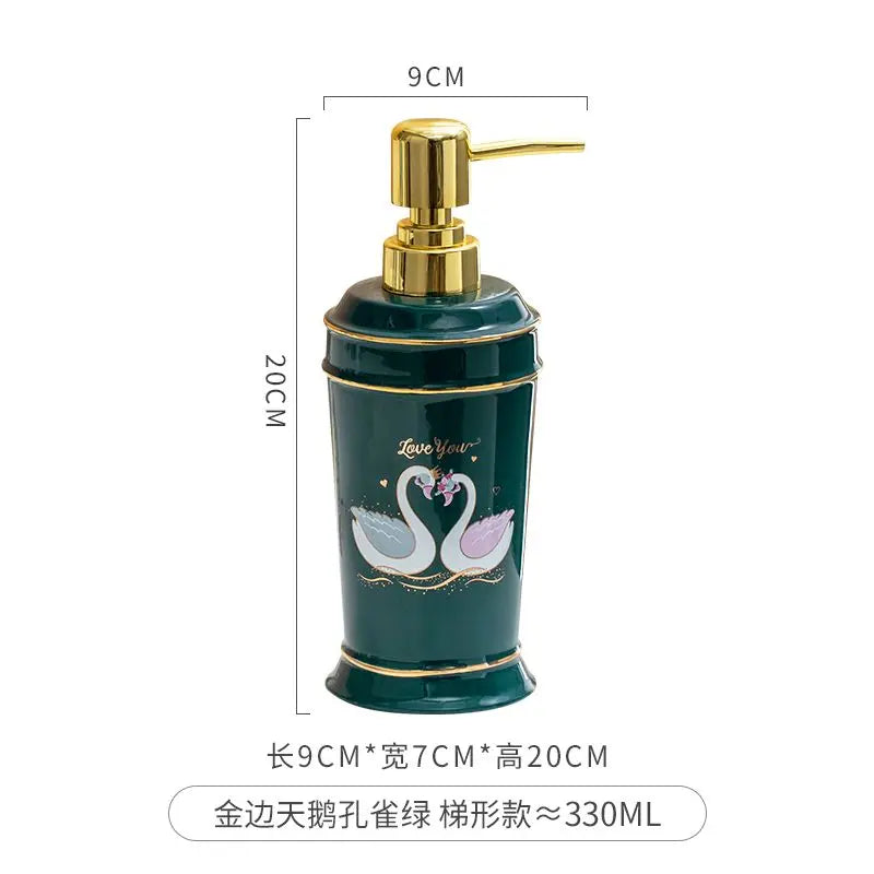 distributeur de savon céramique pour gel douche et désinfectant - vue 20 sur 30