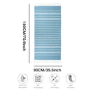 serviette de plage turque coton rayures franges rapide